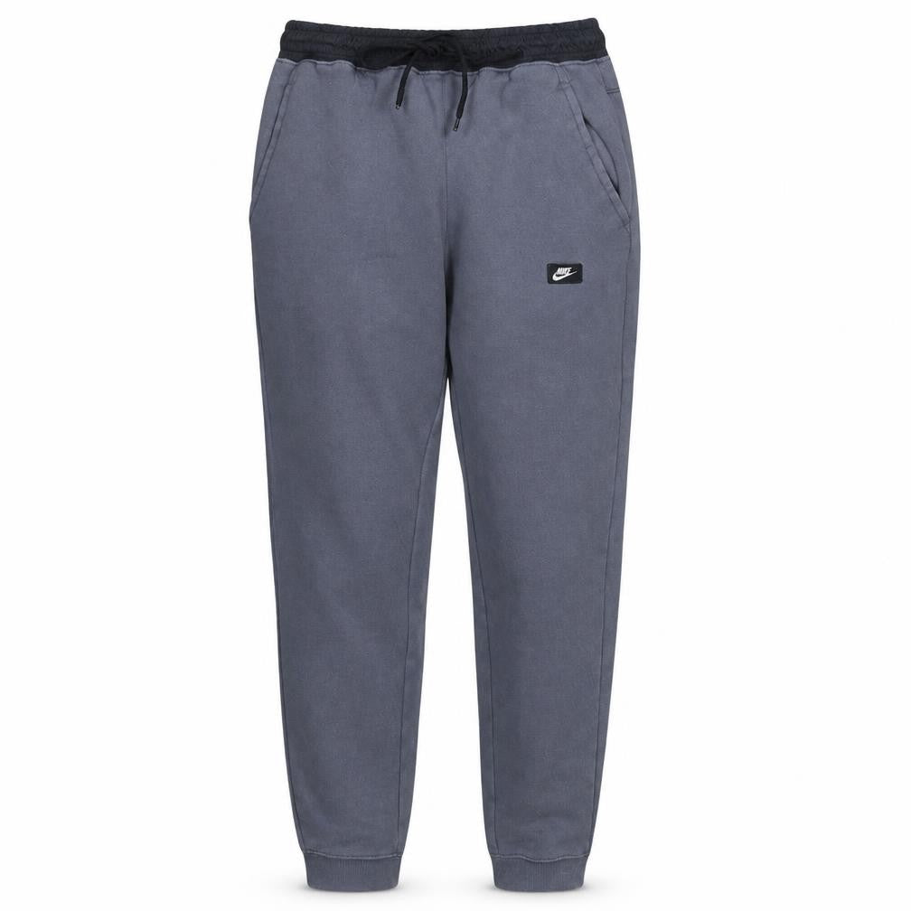 Nike Men Blue Jogger Sweatpants M Regular Fit Fleece Trousers