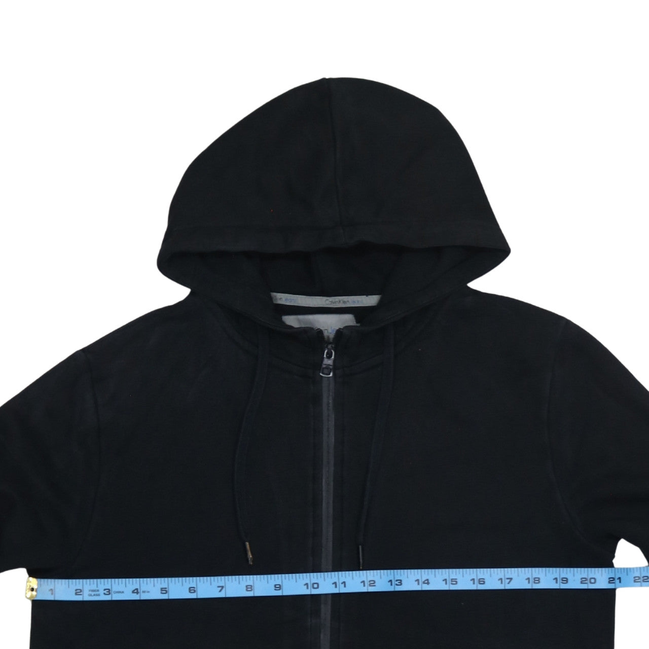 Calvin Klein Jeans Men's Black Full Zip Hoodie L
