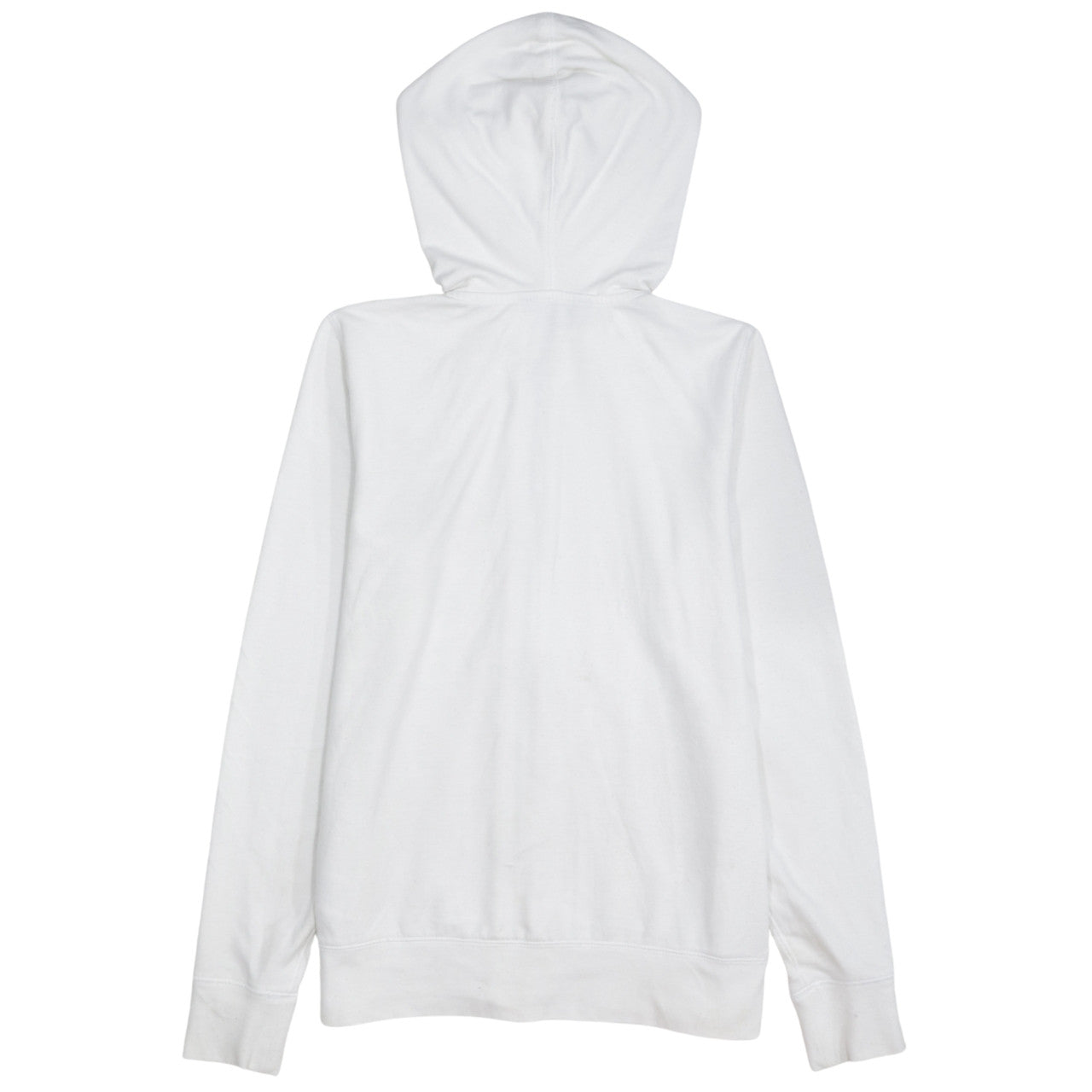 Ralph Lauren Womens White Full Zip Hoodie XL Cotton Casual