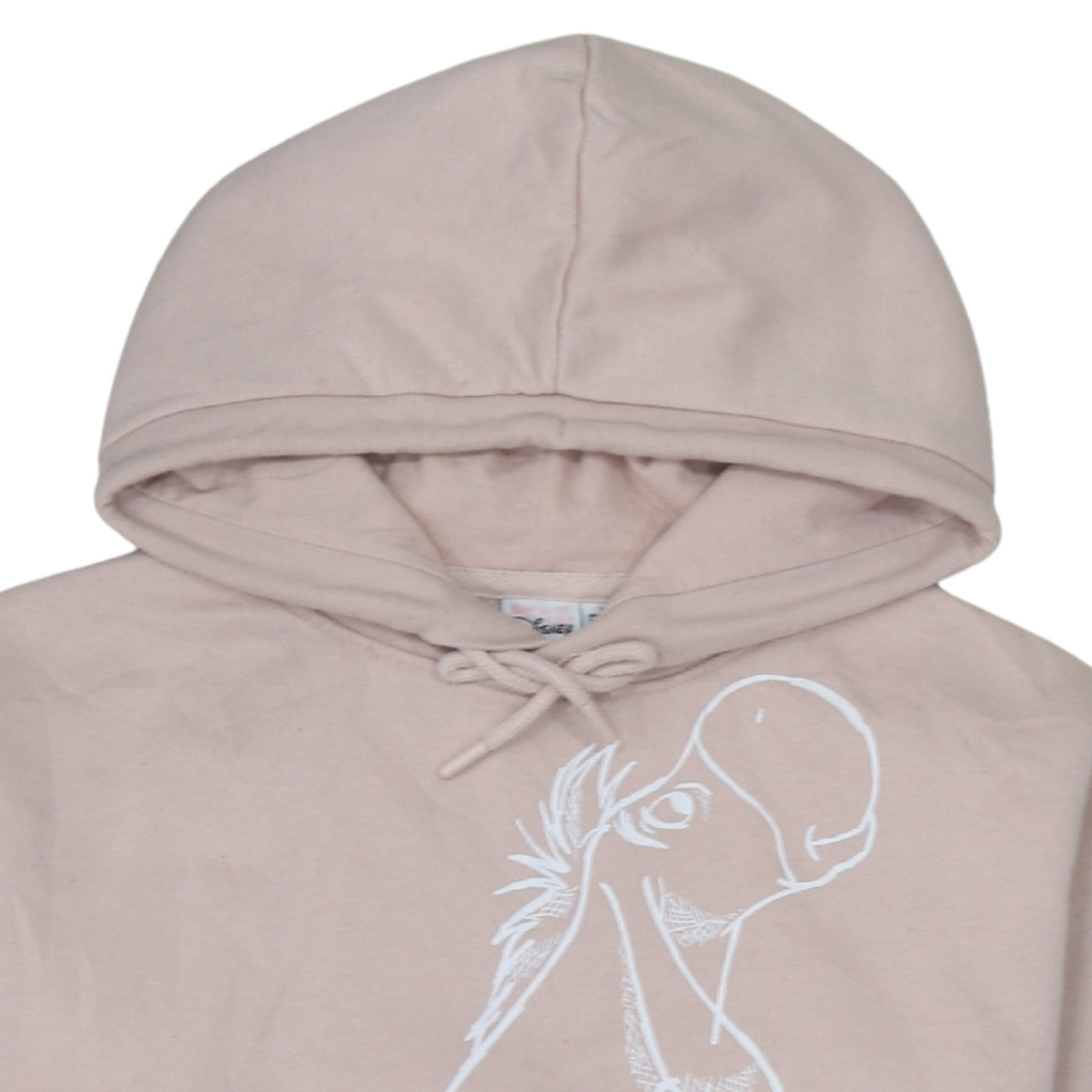 Disney Primark Women Beige Eeyore Pullover Hoodie XS Cotton