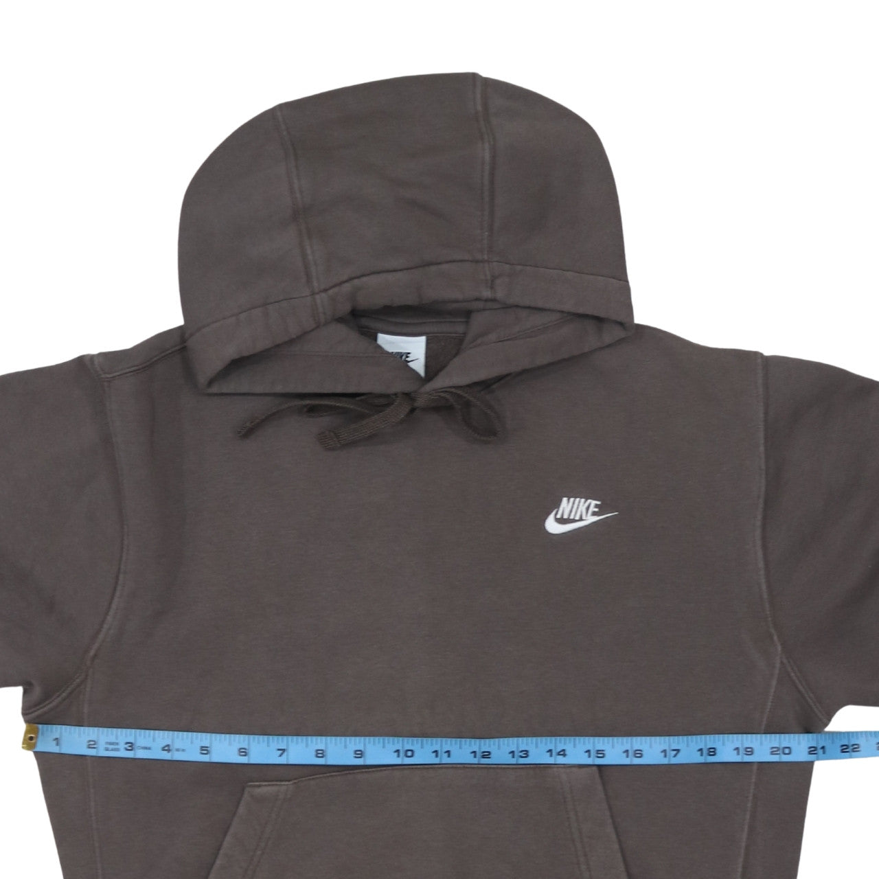 Nike Men's Brown XS Pullover Hoodie Fleece Sweatshirt