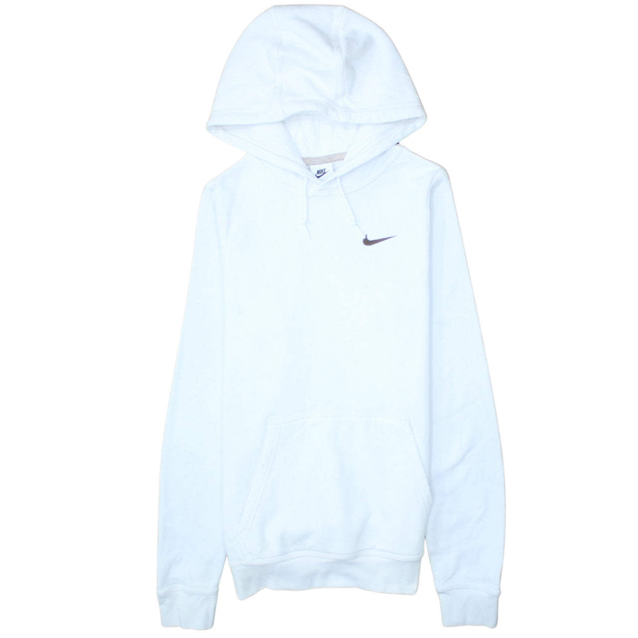Nike Mens White XS Pullover Hoodie Fleece Sportswear Sweatshirt