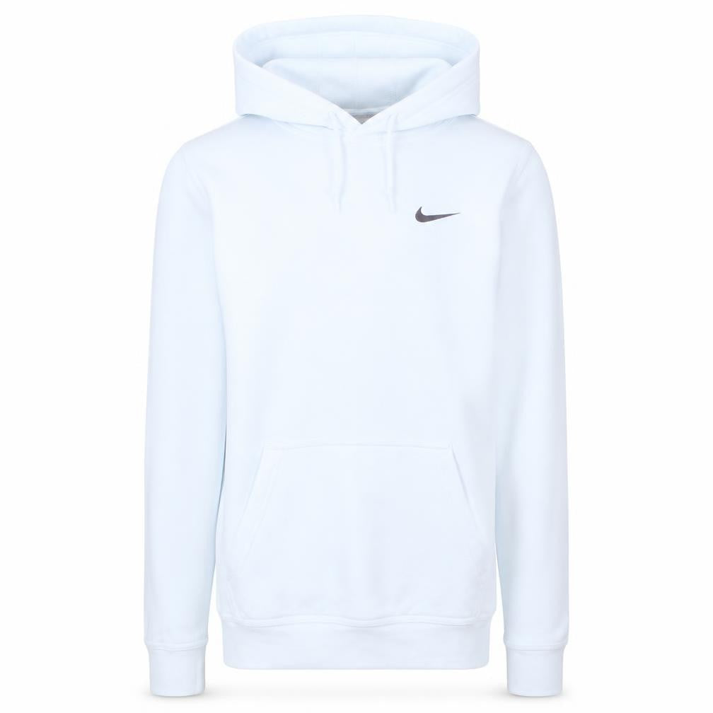 Nike Mens White XS Pullover Hoodie Fleece Sportswear Sweatshirt