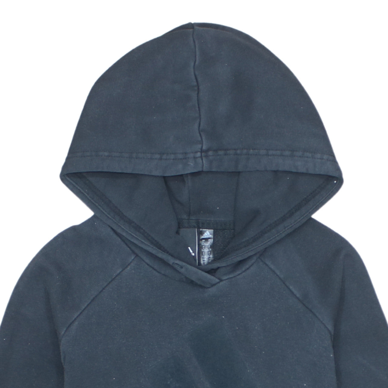 Adidas Womens Black Small Pullover Hoodie Long Sleeve Logo Sportswear