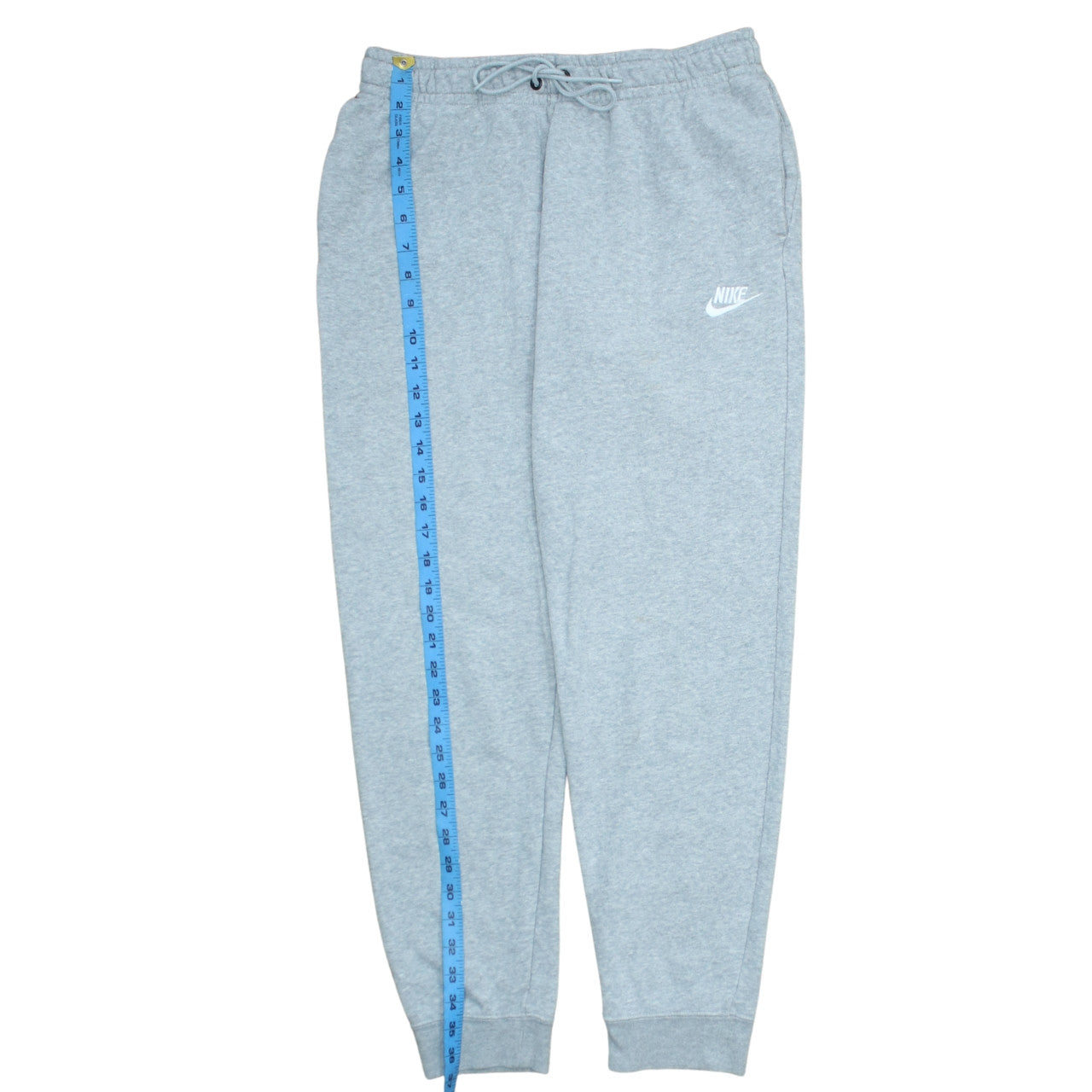 Nike Men's Grey Jogger Sweatpants Size M Regular Fit Activewear Trousers