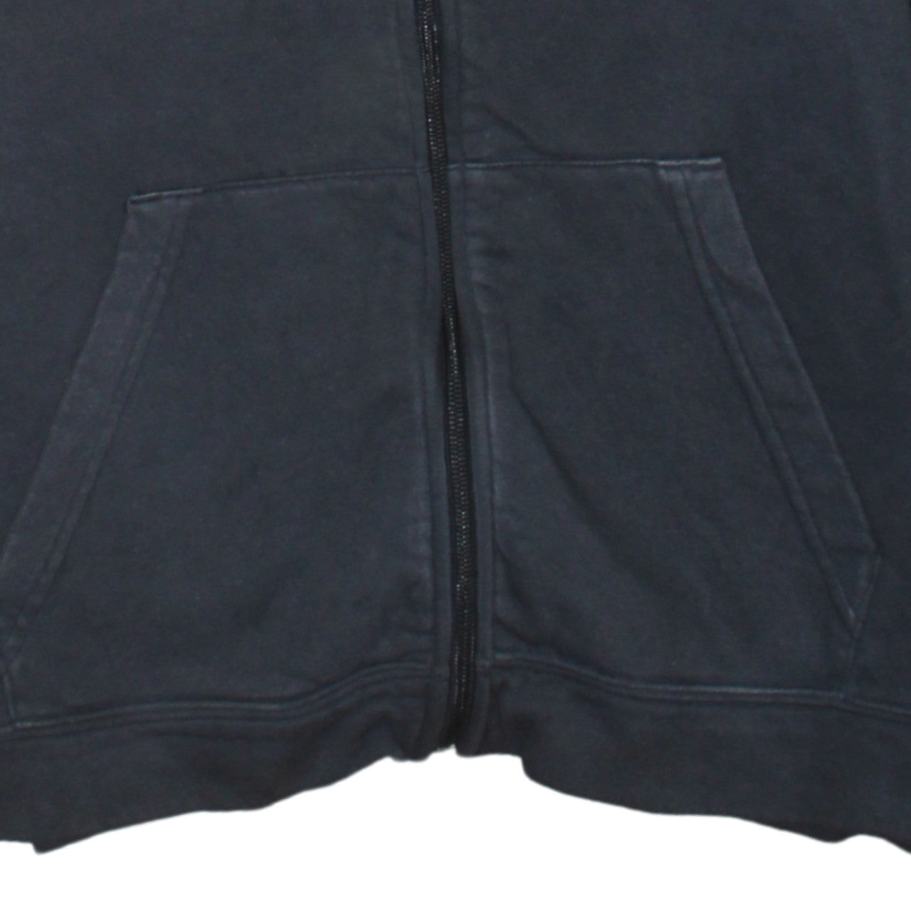 Nike Boys Black Full Zip Fleece Hoodie XL 158-170cm Lightweight Hooded Top