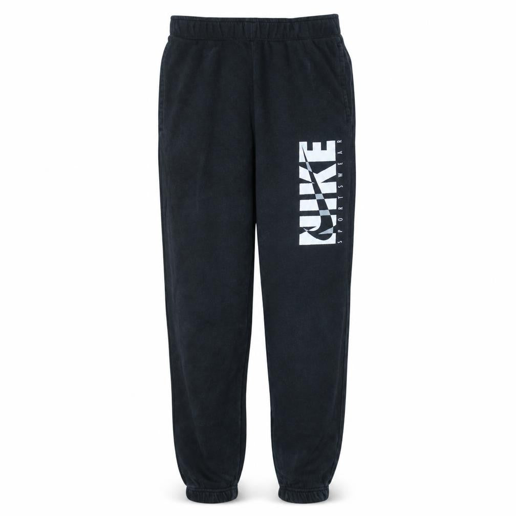 Nike Men's Black Jogger Fleece Sweatpants Size S Elastic Waist