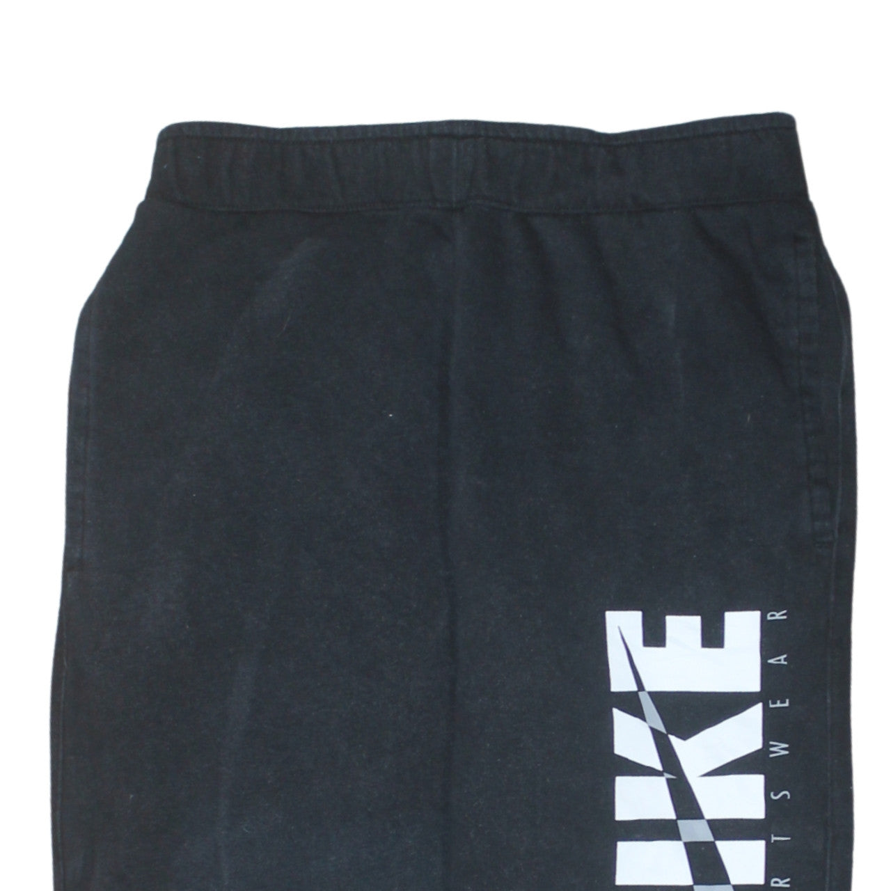 Nike Men's Black Jogger Fleece Sweatpants Size S Elastic Waist