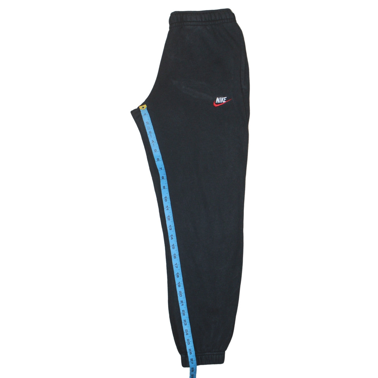 Nike Men’s Black XS Regular Fit Fleece Sweatpants Tapered Leg