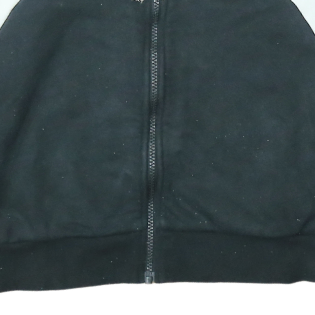 Lacoste Men’s Grey Full Zip Hoodie Size M Colour Block Logo Sweatshirt