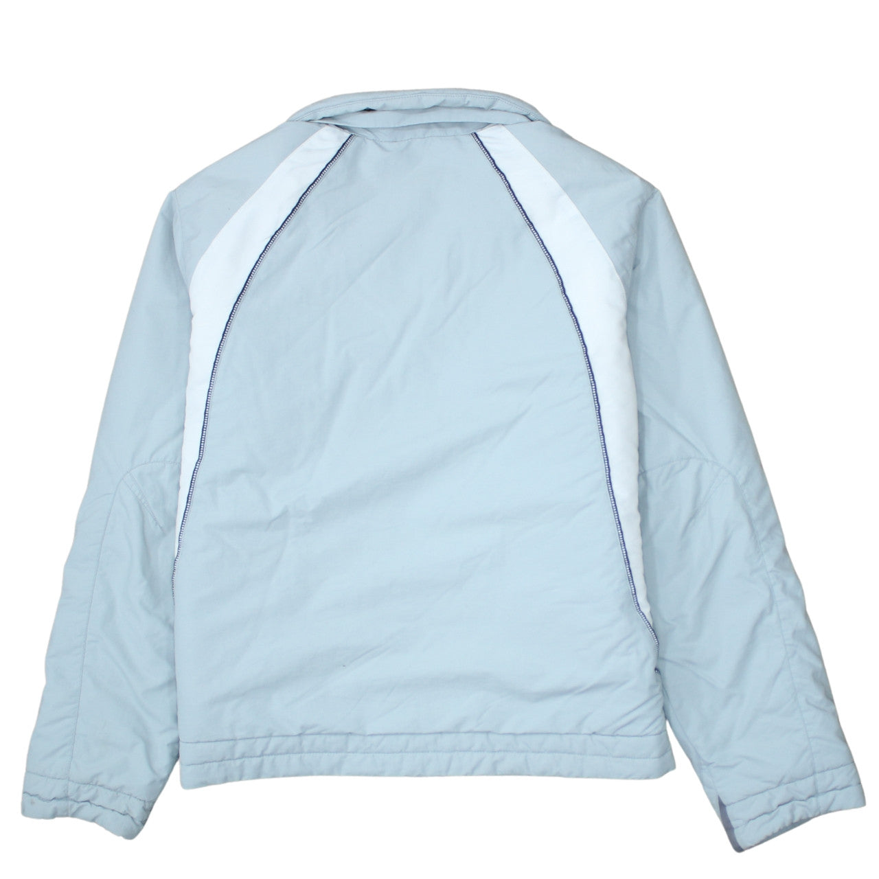 Nike Women's Blue Puffer Jacket Medium Winter Water Resistant
