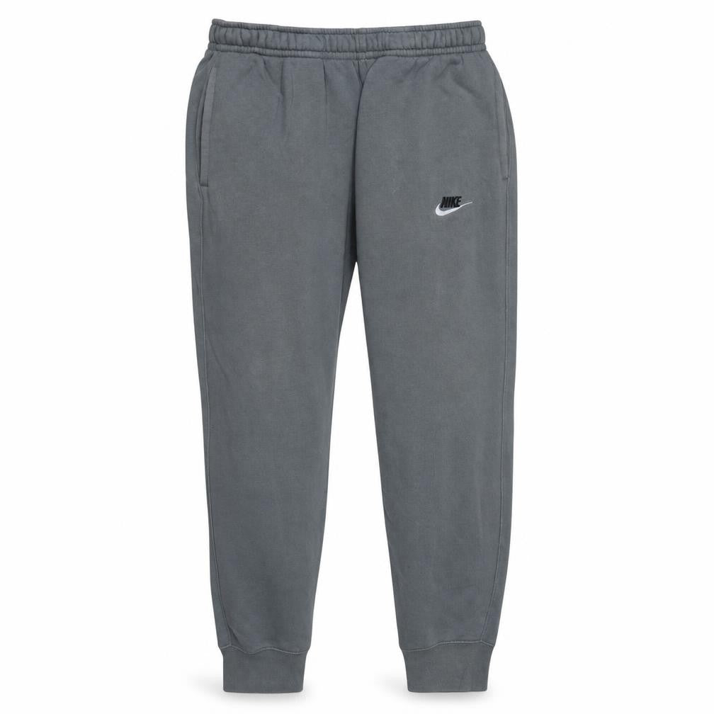 Nike Men's Grey Jogger Sweatpants M Regular Fit Fleece Activewear