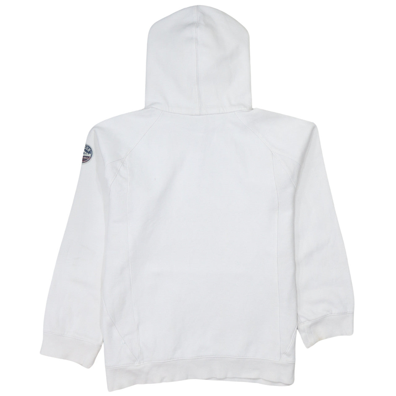 Nike Boys White Oregon Pullover Hoodie Size 12-13 Years Fleece Lined