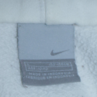 Additional view of Nike boys’ white oregon pullover hoodie, size 12-13, years fleece lined