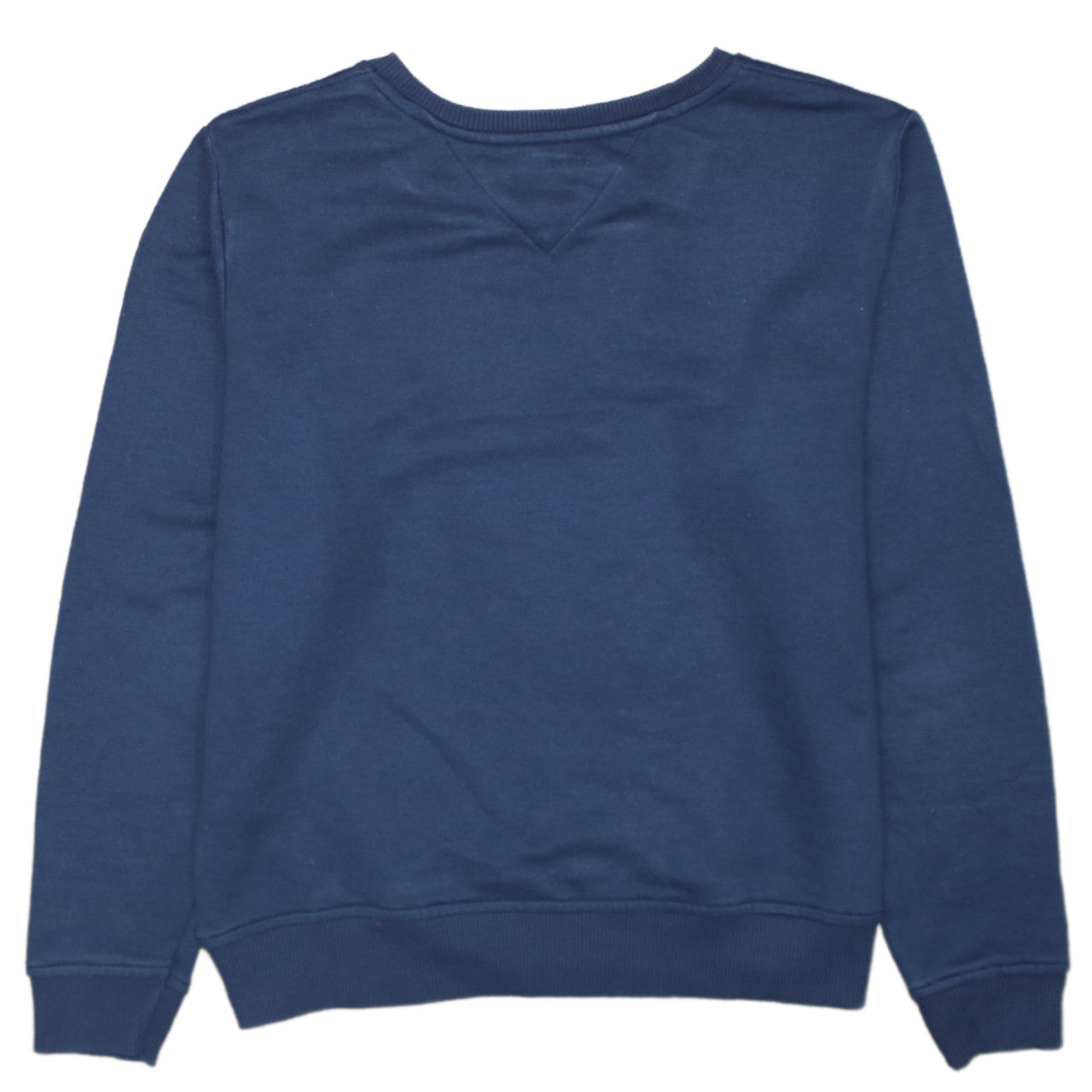 Tommy Jeans Womens Navy Blue Cotton Crew Neck Sweatshirt M