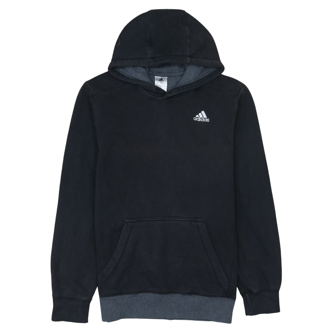 Adidas Men's Black Pullover Hoodie Small Regular Fit Sportswear