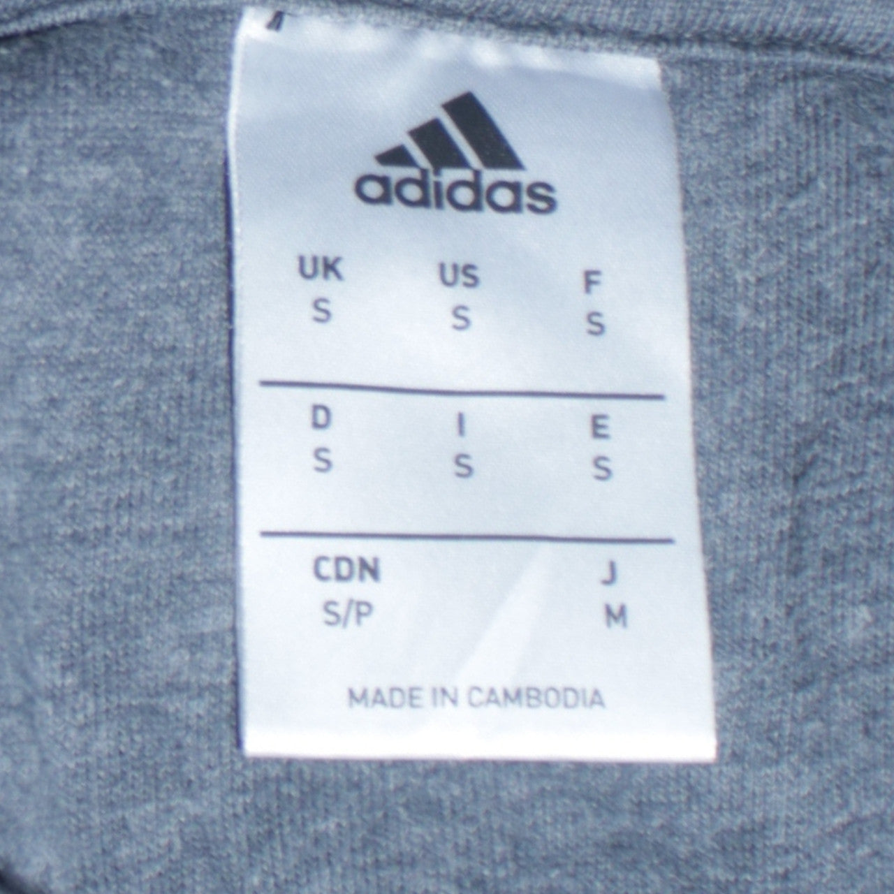 Adidas Men's Black Pullover Hoodie Small Regular Fit Sportswear