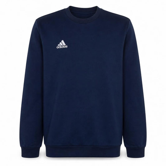 Adidas Men's Blue Crew Neck Pullover Sweatshirt Size S