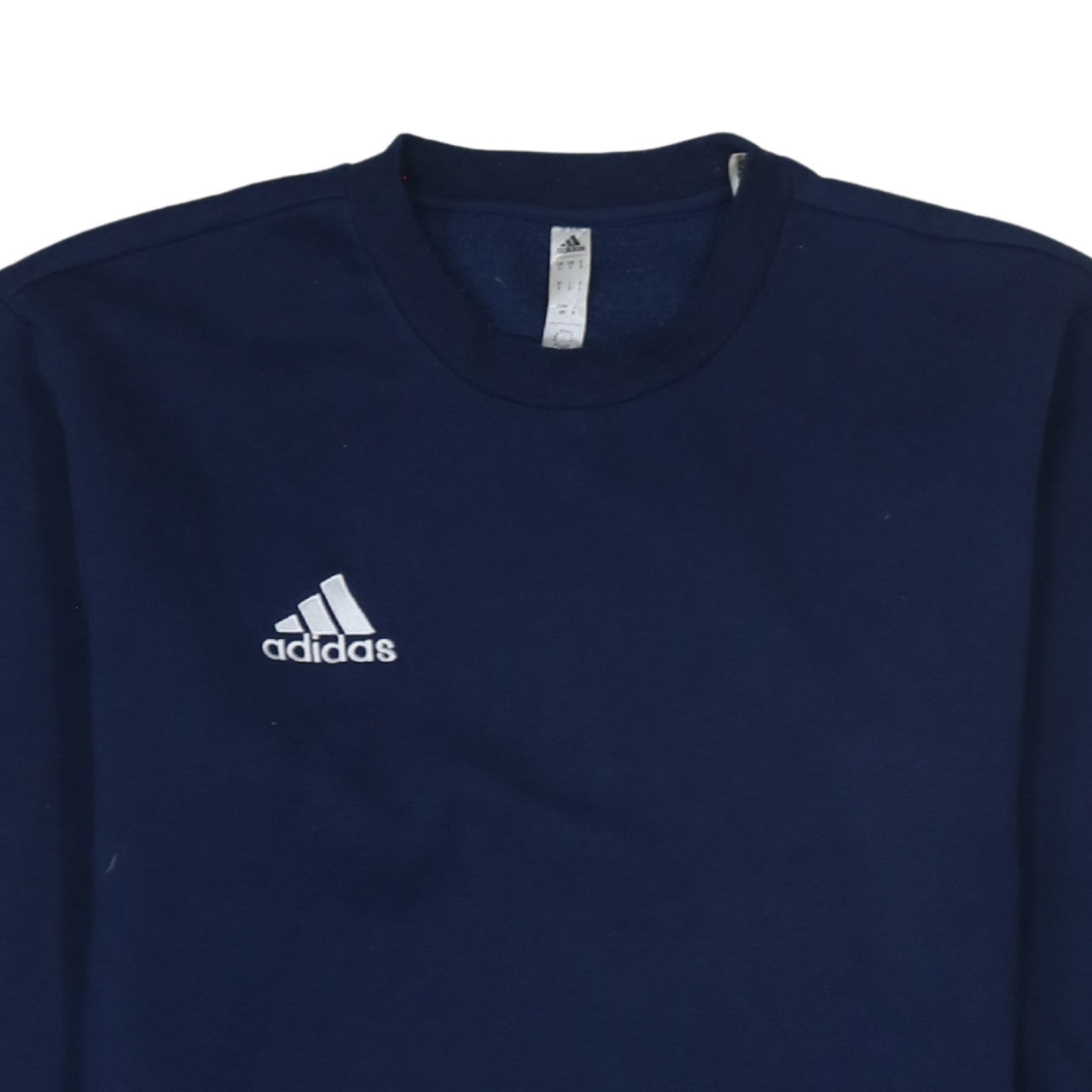 Adidas Men's Blue Crew Neck Pullover Sweatshirt Size S