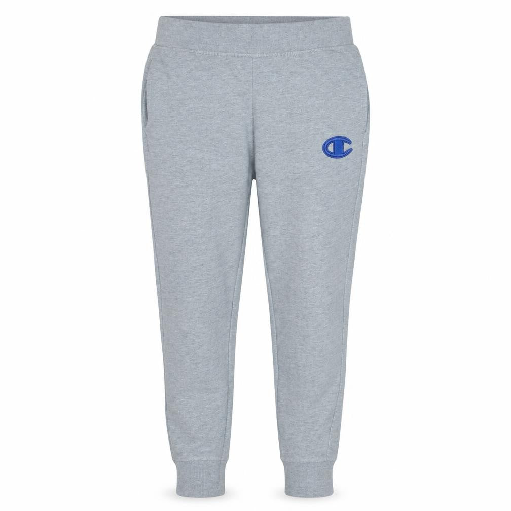 Champion Men's Grey Jogger Sweatpants L Regular Fit Activewear