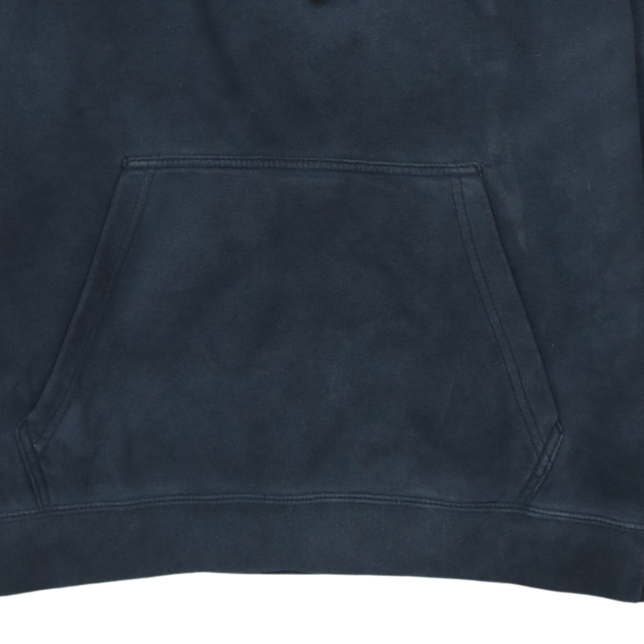 Nike Men's Blue Pullover Hoodie M Fleece Logo Sportswear