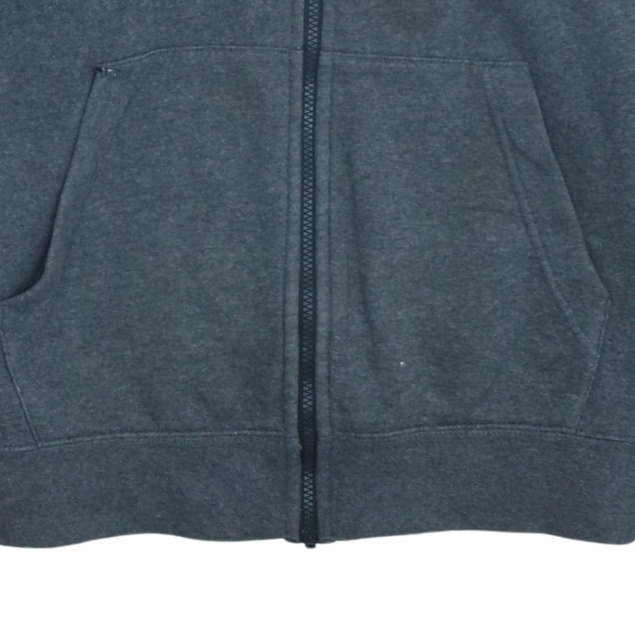Nike Men's Grey Full Zip Hoodie Size M Regular Fit