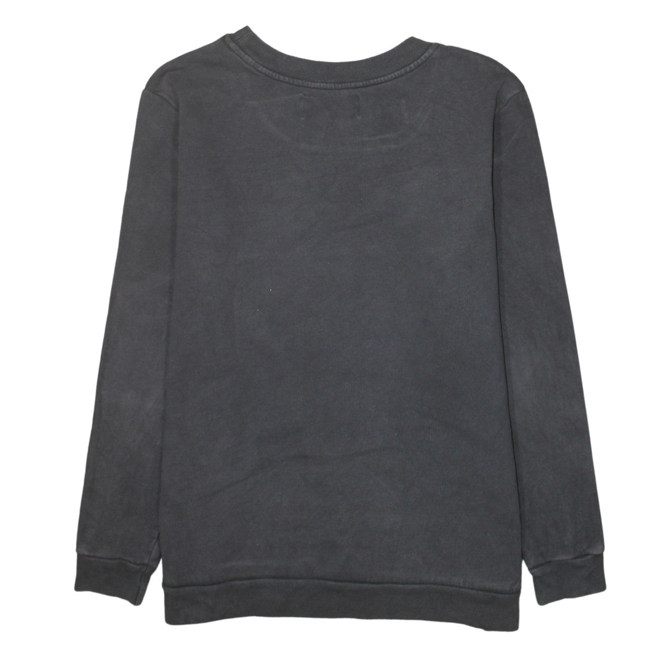 Calvin Klein Jeans Men's Black Logo Sweatshirt L Crew Neck Fleece