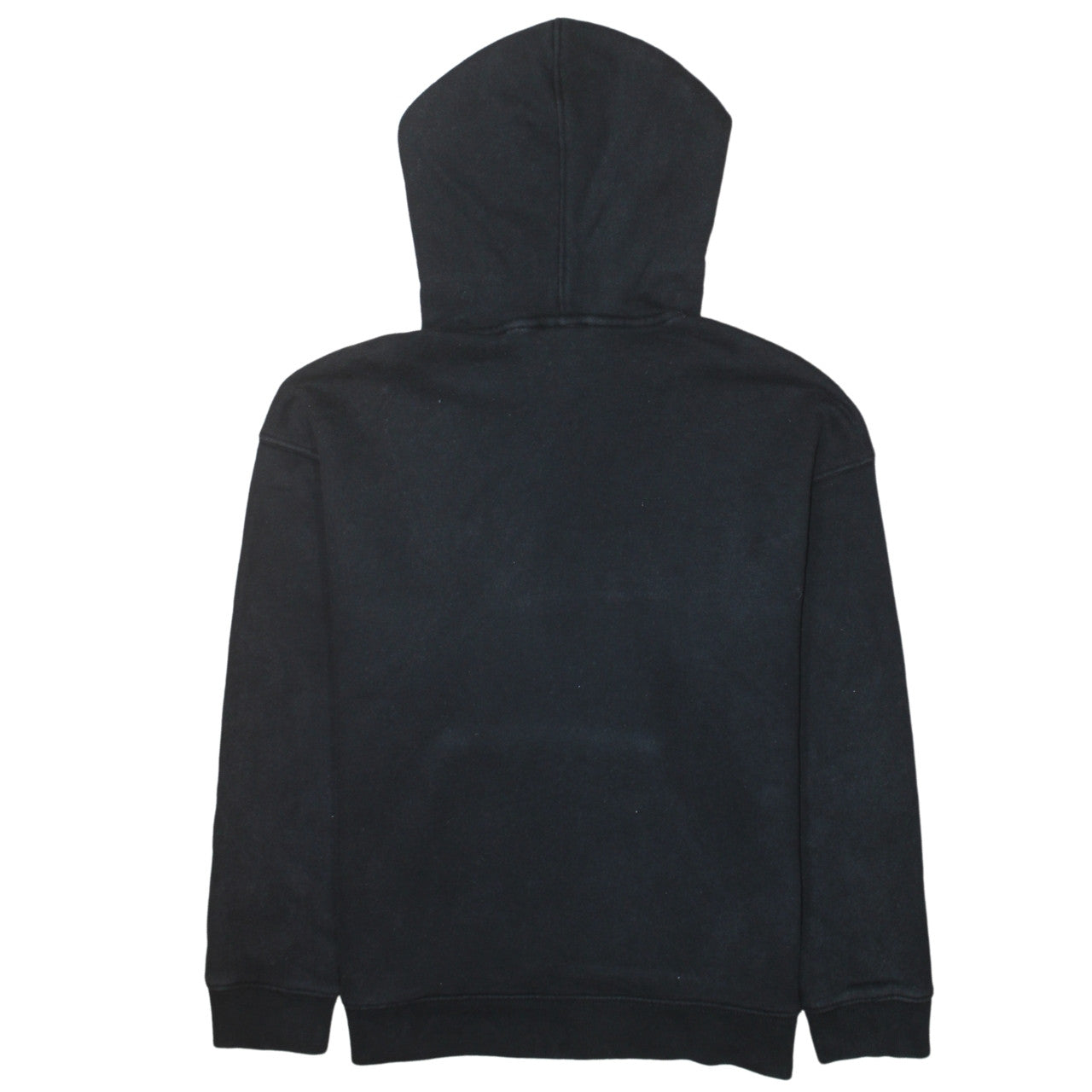 Adidas Womens Black Medium Pullover Hoodie with Logo Print