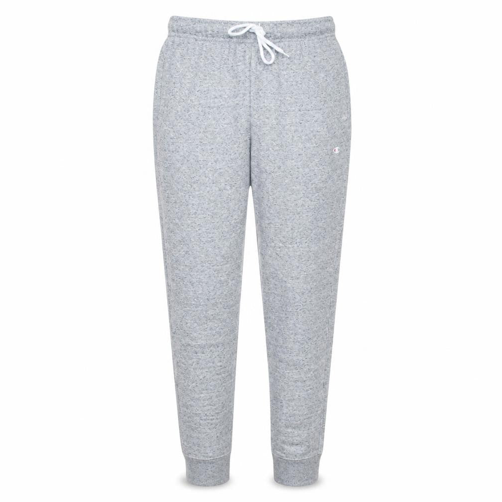 Champion Men's Grey Medium Jogger Sweatpants with Drawstring Waist
