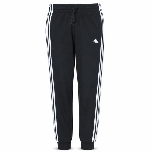 Adidas Womens Black 12-14 Jogger Sweatpants with Stripes