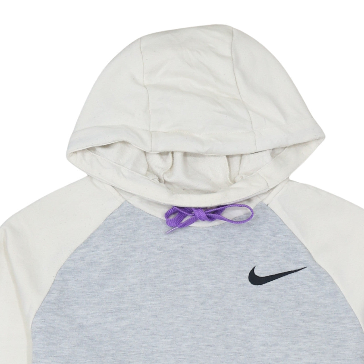Nike Men's Grey Dri-FIT Pullover Hoodie M Regular Fit Sportswear