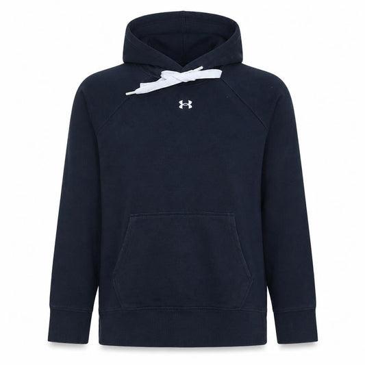 Under Armour Men's Black Pullover Hoodie Size M Relaxed Fit