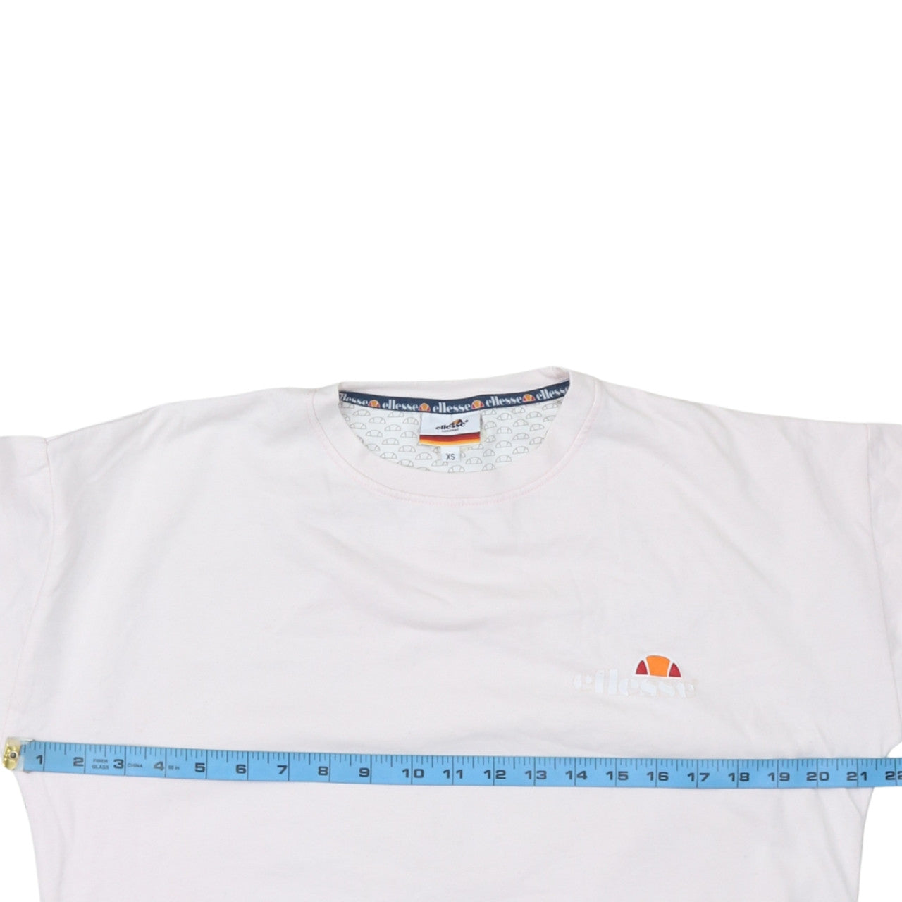 Ellesse Mens White XS Crew Neck Pullover Sweatshirt