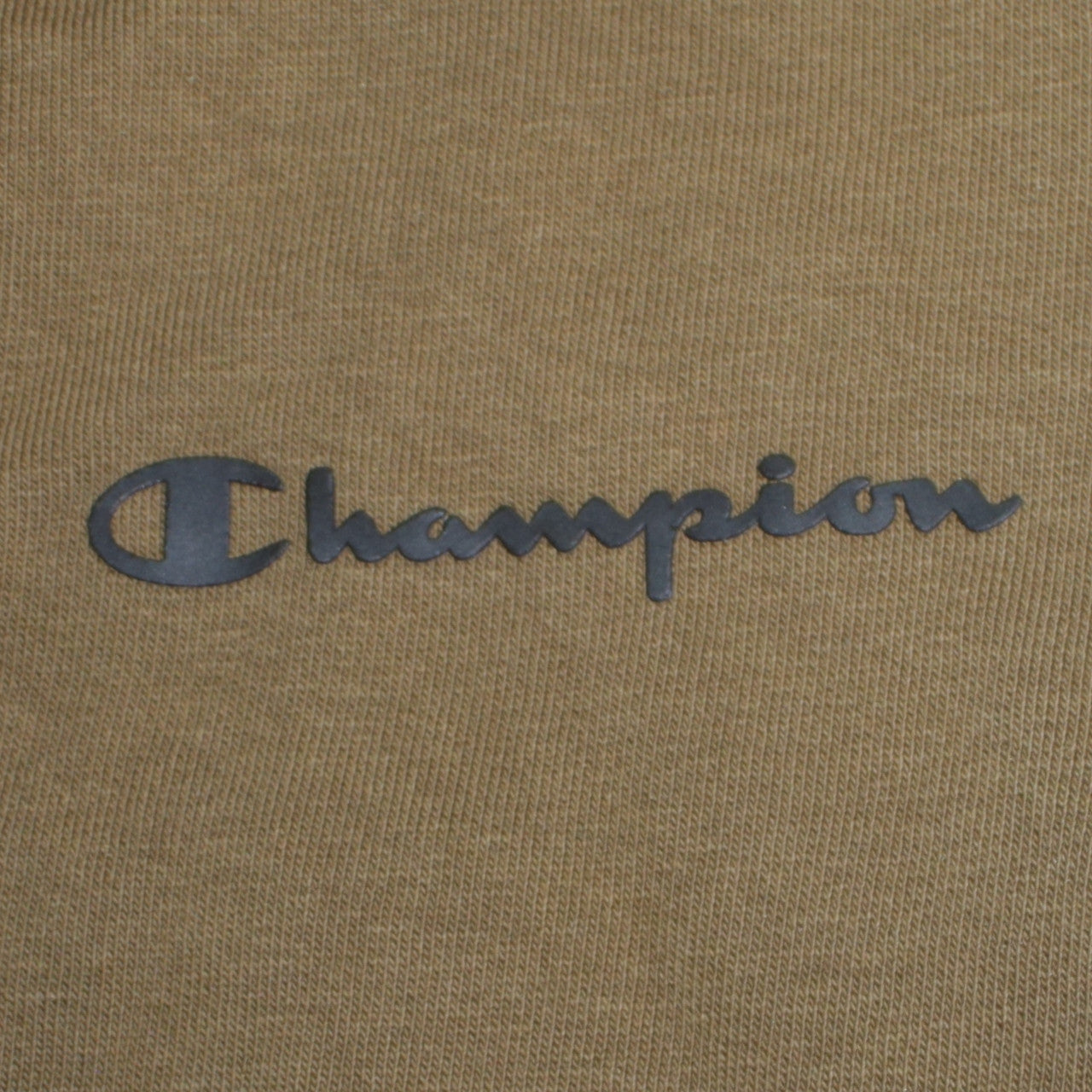Champion Men's Green Medium Pullover Sweatshirt Crew Neck Logo