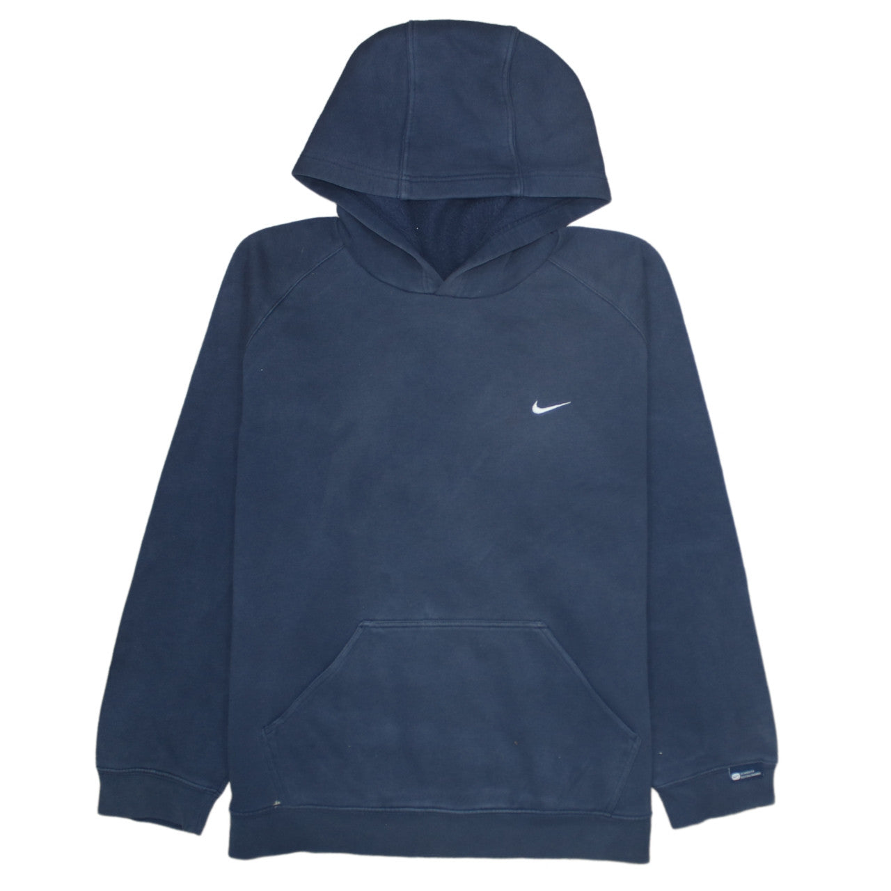 Nike Boys Blue Pullover Fleece Hoodie L 14-15 Years Regular Fit
