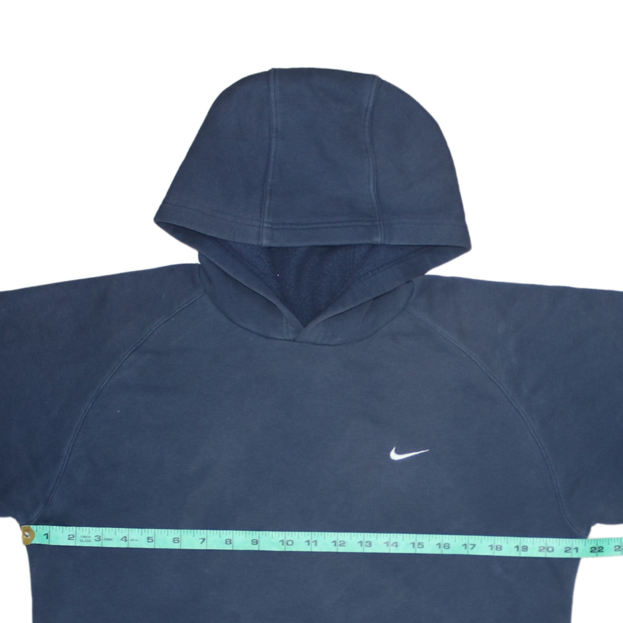 Nike Boys Blue Pullover Fleece Hoodie L 14-15 Years Regular Fit