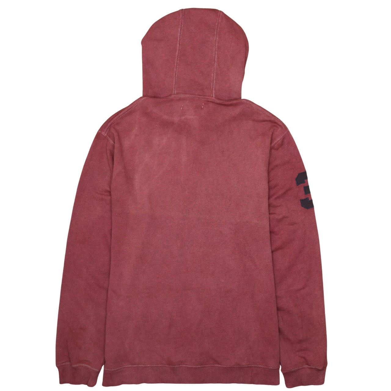 U.S. Polo Assn. Men's Red Pullover Hoodie 2XL Logo Sportswear