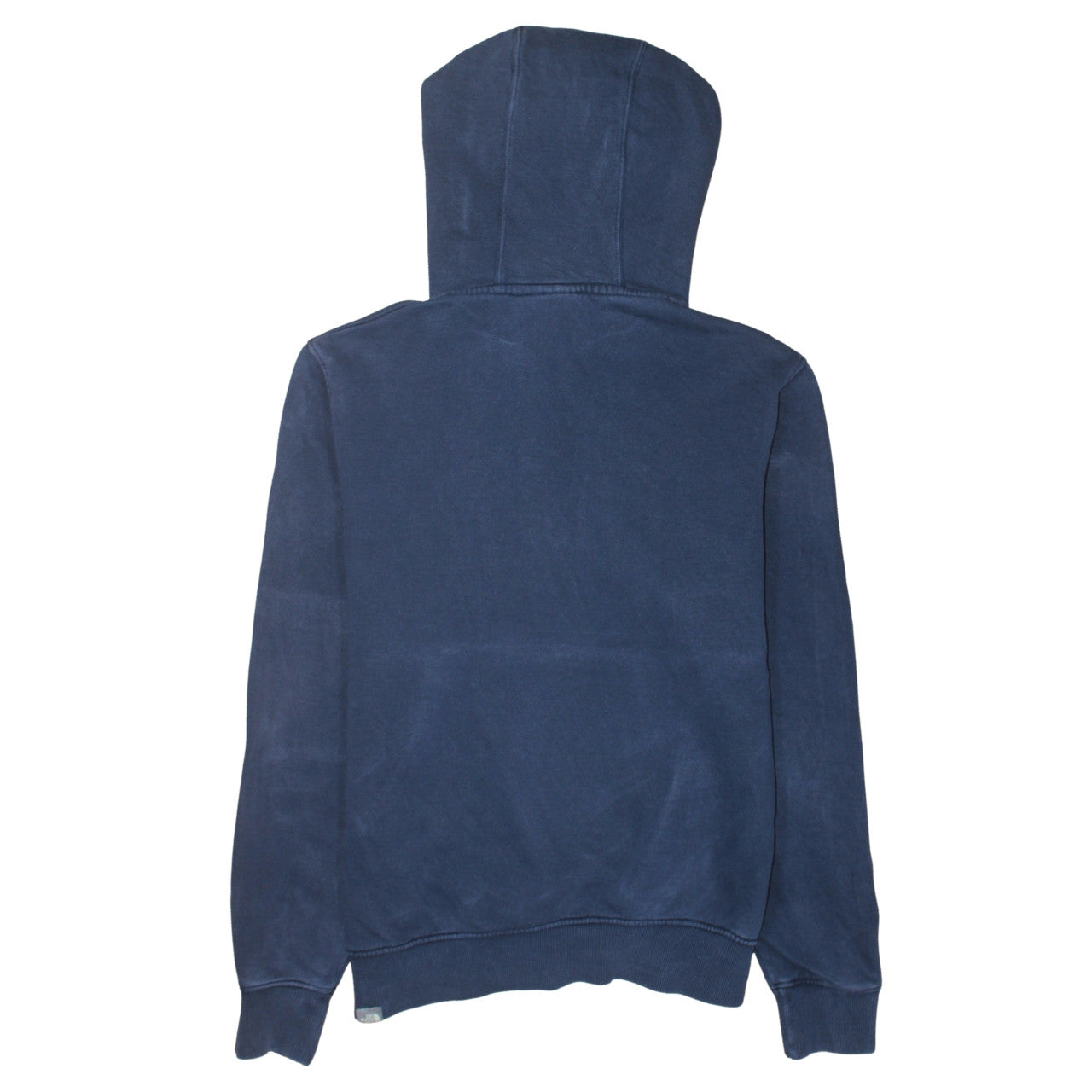 The North Face Men's Blue Pullover Hoodie Medium Graphic Outdoor Sweatshirt