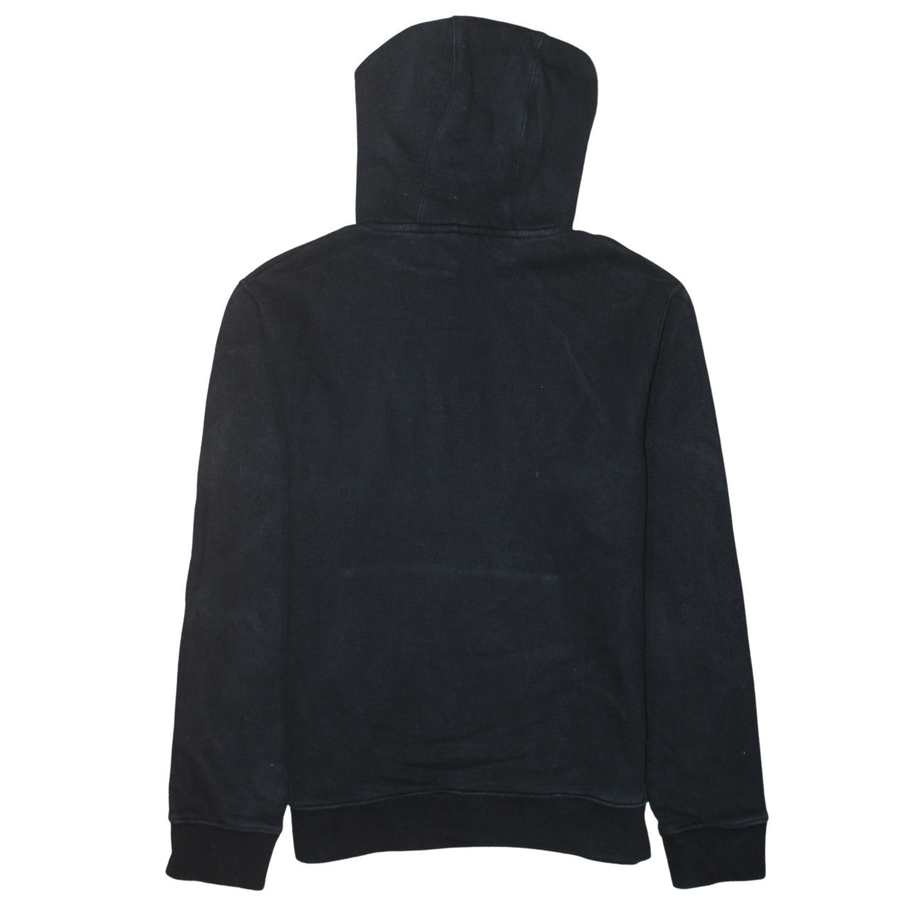 The North Face Men's Black Pullover Hoodie L Logo Cotton Fleece