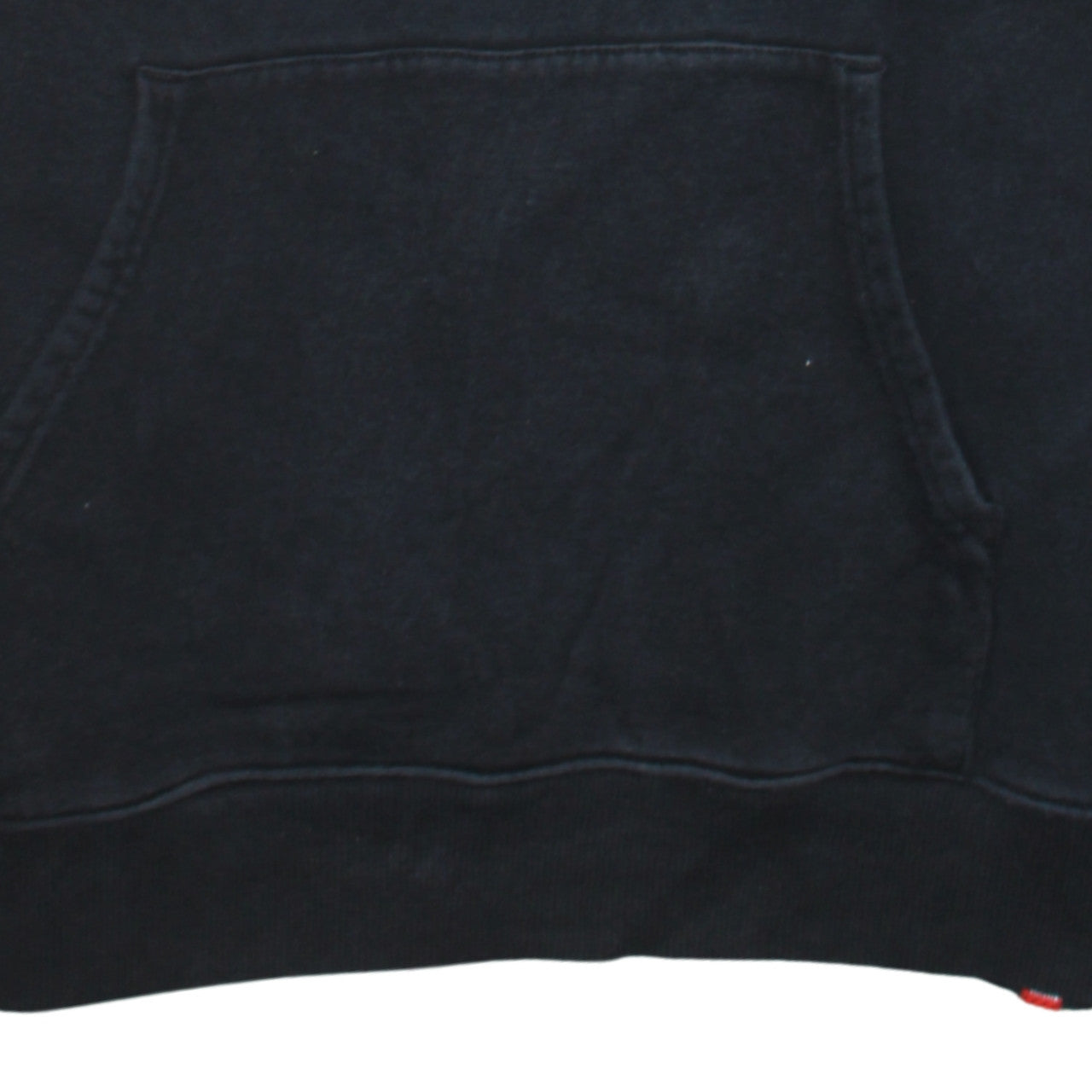 The North Face Men's Black Pullover Hoodie L Logo Cotton Fleece