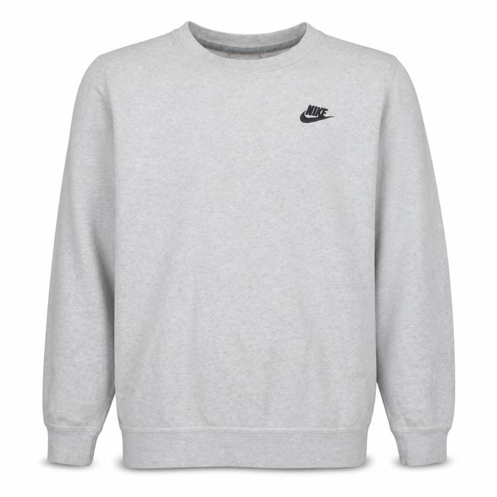 Nike Men's Grey Small Pullover Crew Neck Sweatshirt
