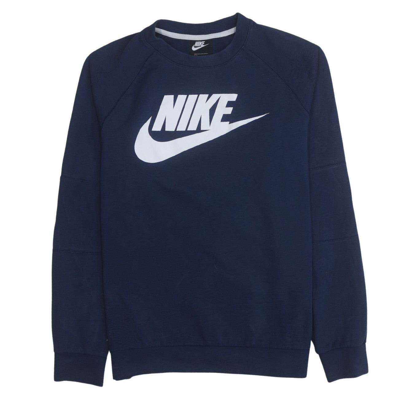 Nike Men's Blue Crew Neck Pullover Sweatshirt M Regular Fit