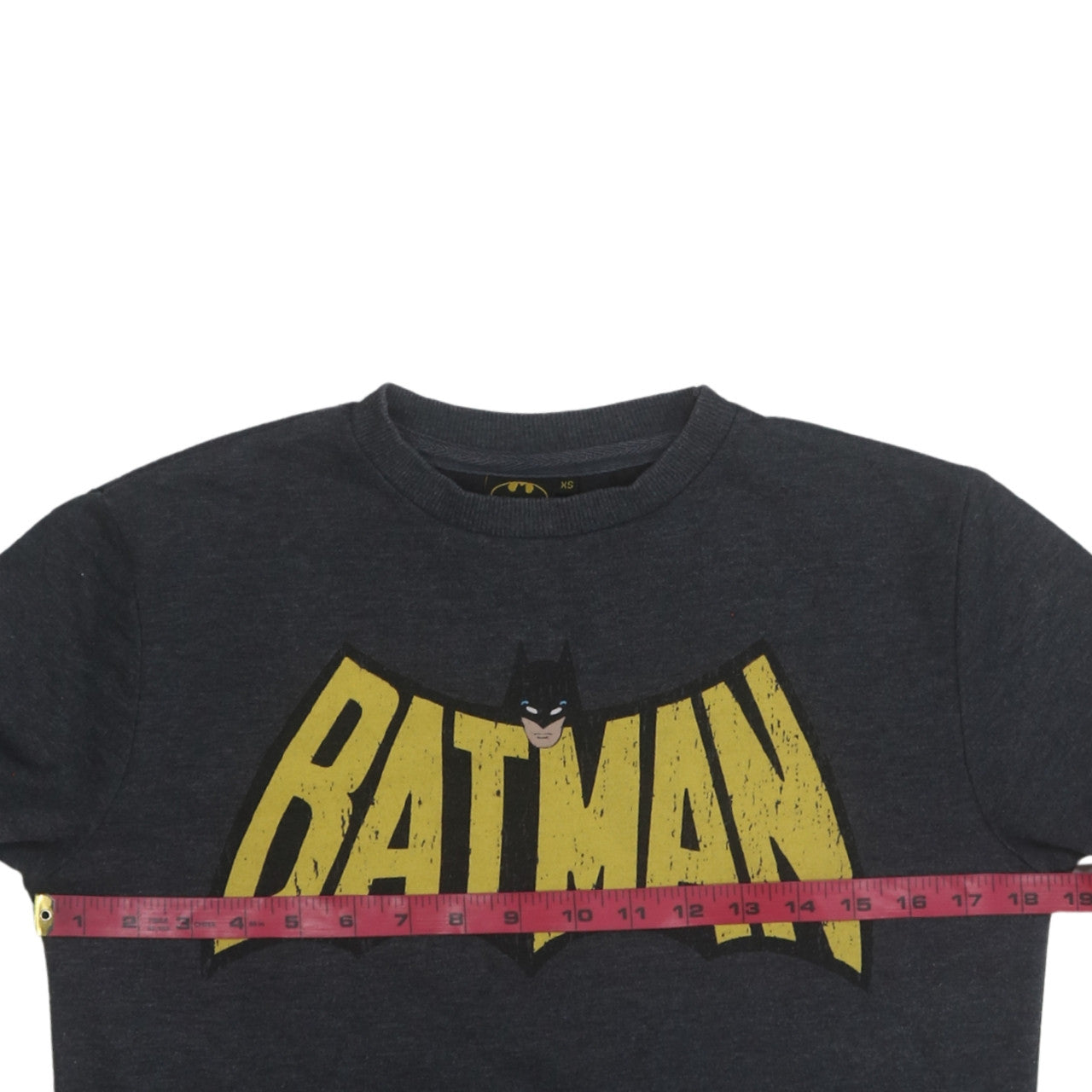 Batman Men's Black Graphic Pullover Sweatshirt XS