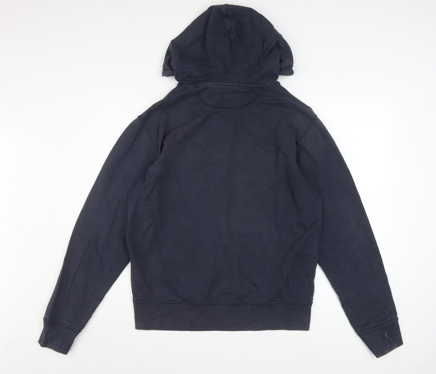 Timberland Men's Blue Logo Pullover Hoodie Size M Regular Fit