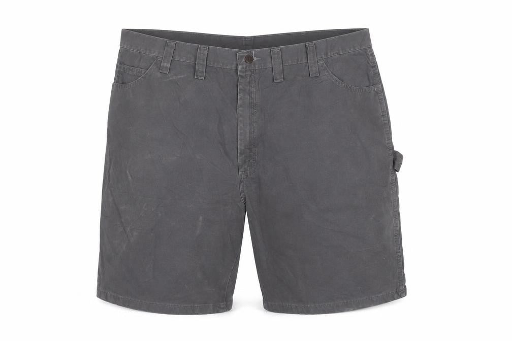 Wrangler Men's Grey Cotton Cargo Carpenter Shorts Size 44