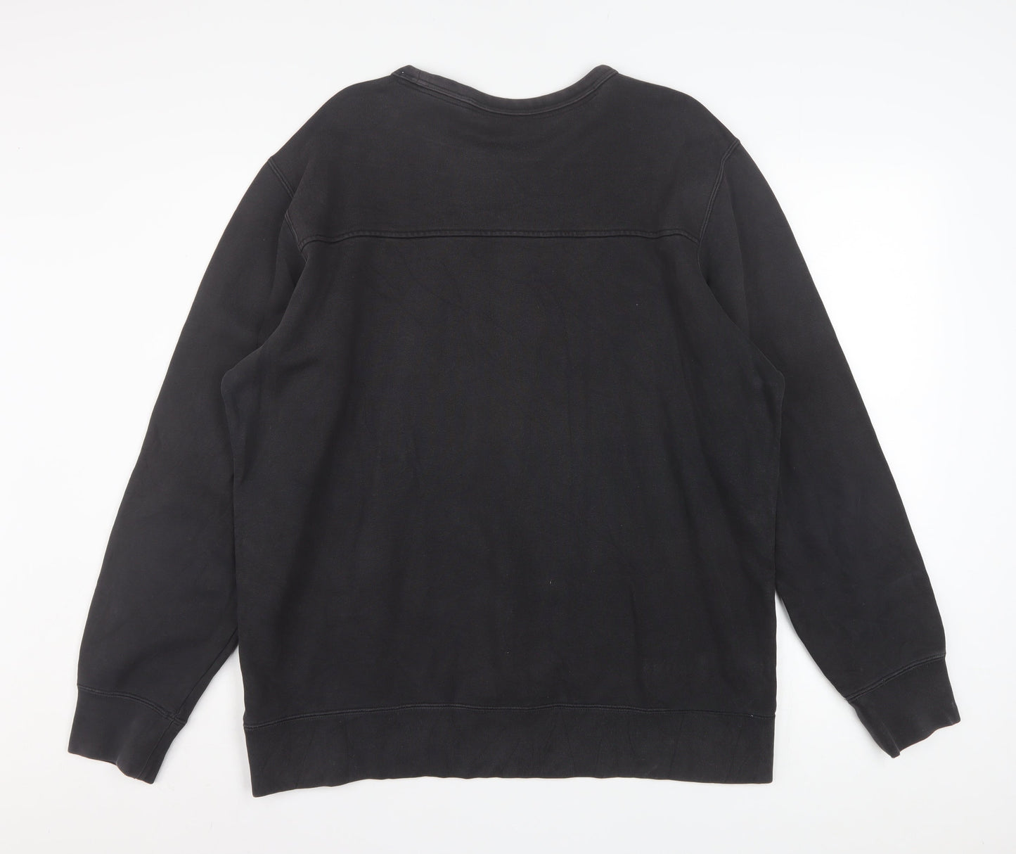 Reebok Men's Black XL Pullover Crew Neck Sweatshirt