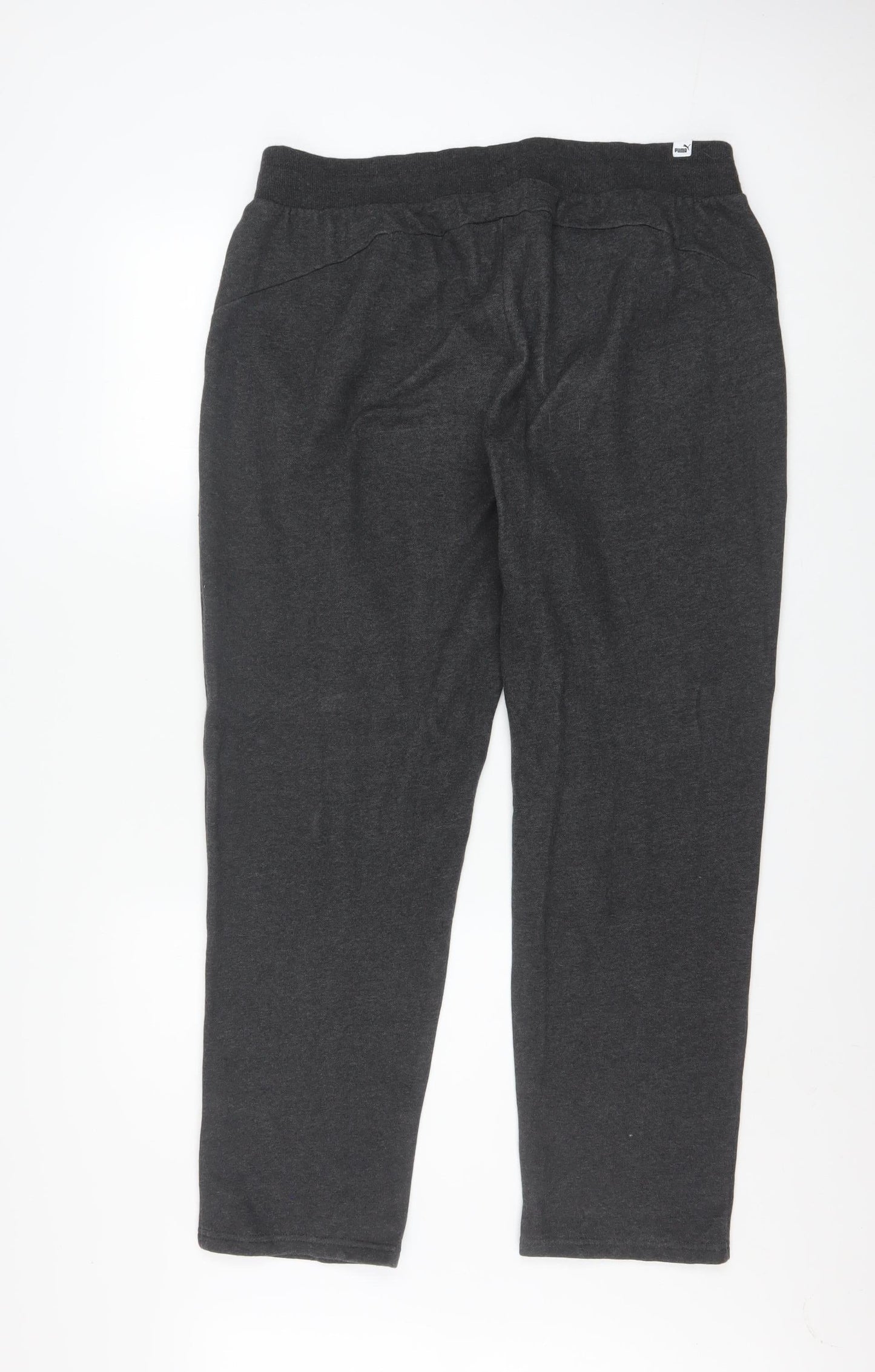 Puma Women's Black XL Jogger Sweatpants with Elastic Waist
