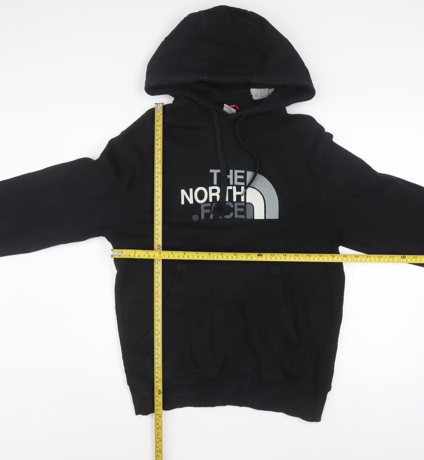 The North Face Men's Black Small Pullover Hoodie Outdoor Cotton