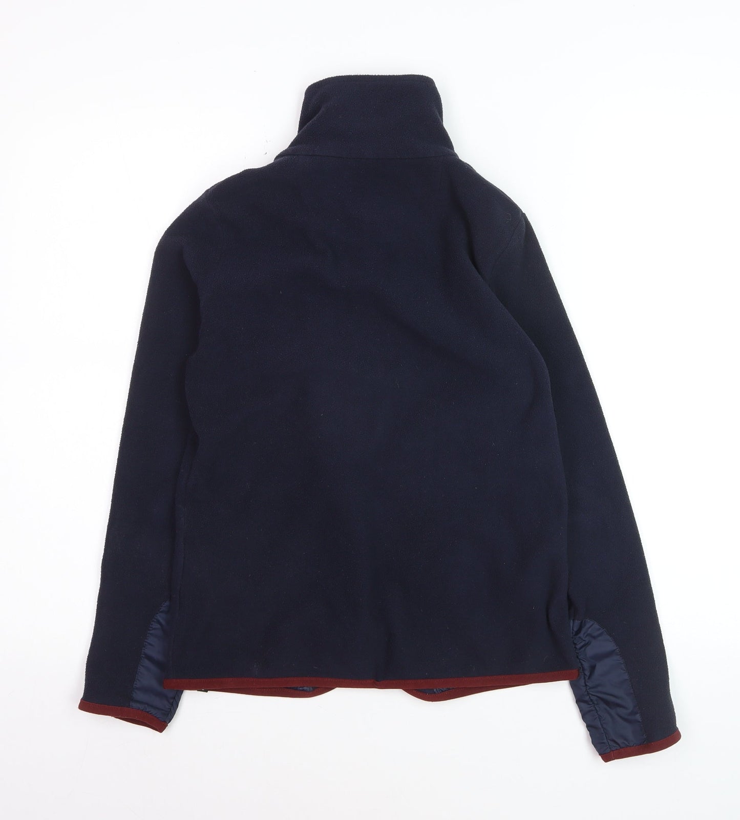 Fouganza Teens Blue Fleece Equestrian Jacket Size 14 Full Zip