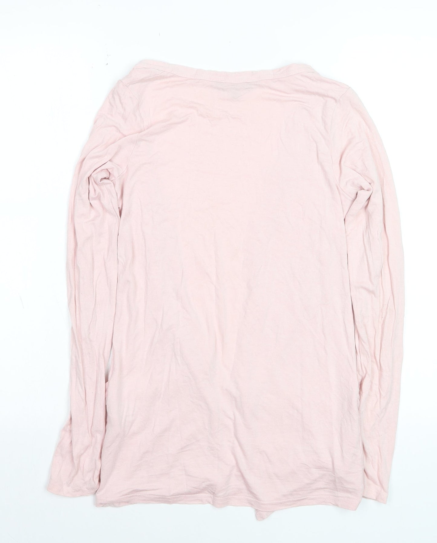 New Look Women's Pink Size 8 Lightweight Long Sleeve Cardigan